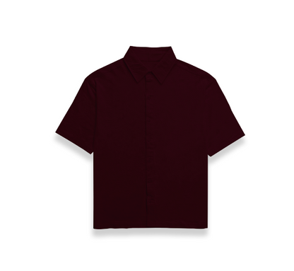 Elephant Printed Oversized Shirt