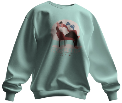 Sound Up Graphic Print Sweatshirt