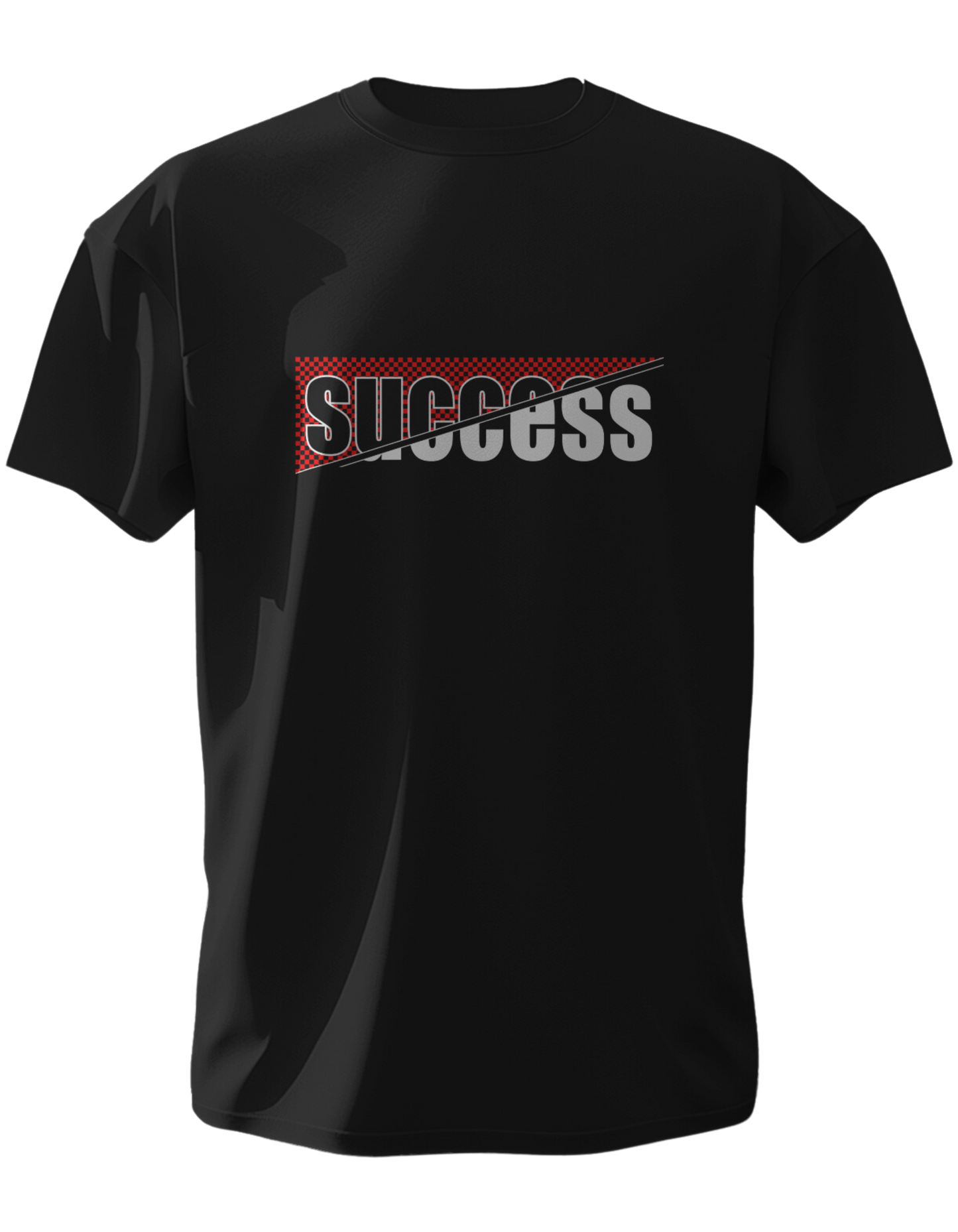 "Success Printed Half-Sleeve T-Shirt"