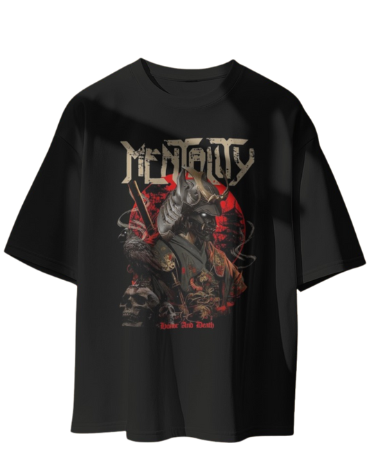"Empower Your Style: The Mentality Oversize Tee"