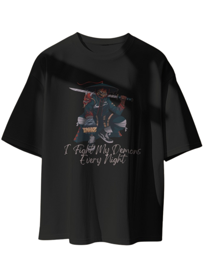 "Empower Your Style: The Mentality Oversize Tee"