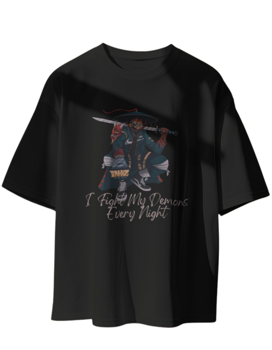 "Empower Your Style: The Mentality Oversize Tee"