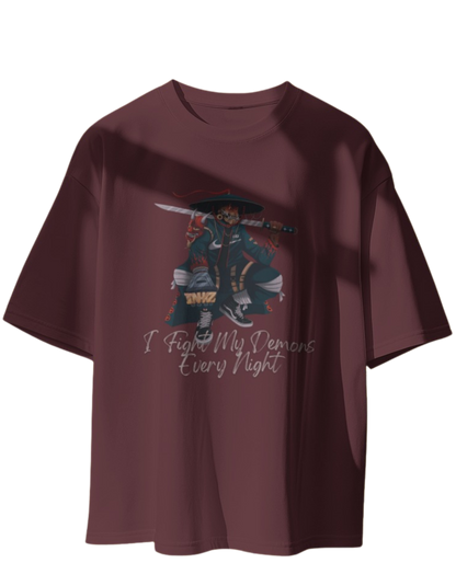 "Empower Your Style: The Mentality Oversize Tee"