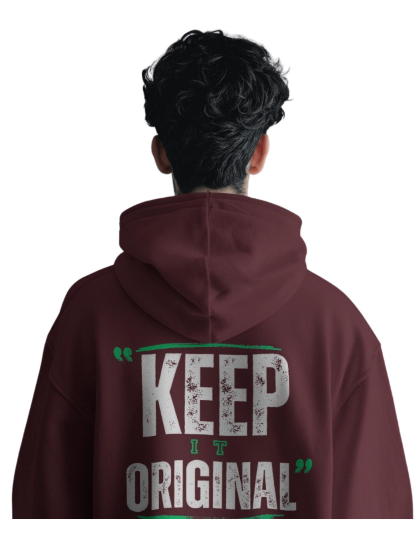 "Keep It Original" Oversized Hoodie - Ultimate Comfort and Bold Style