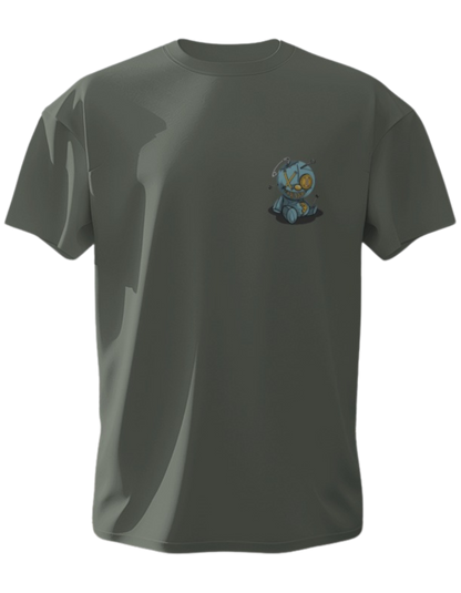 "Spooky Bear T-Shirt: Embrace the Cute and Creepy!"